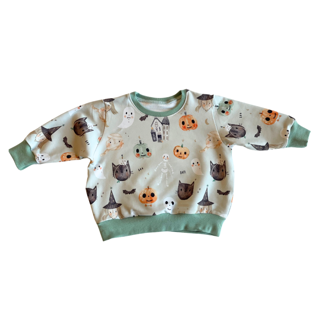 Halloween Oversized Sweatshirt 6-9 months