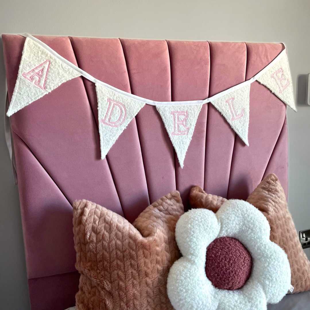 Personalised Boucle Bunting