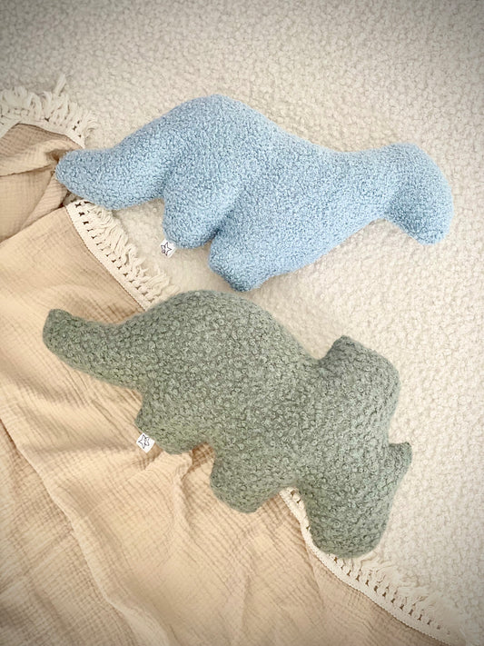 Boucle Dinosaur Cushion